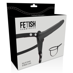 Fetish Submissive Harness - Silicone Noir 15 Cm